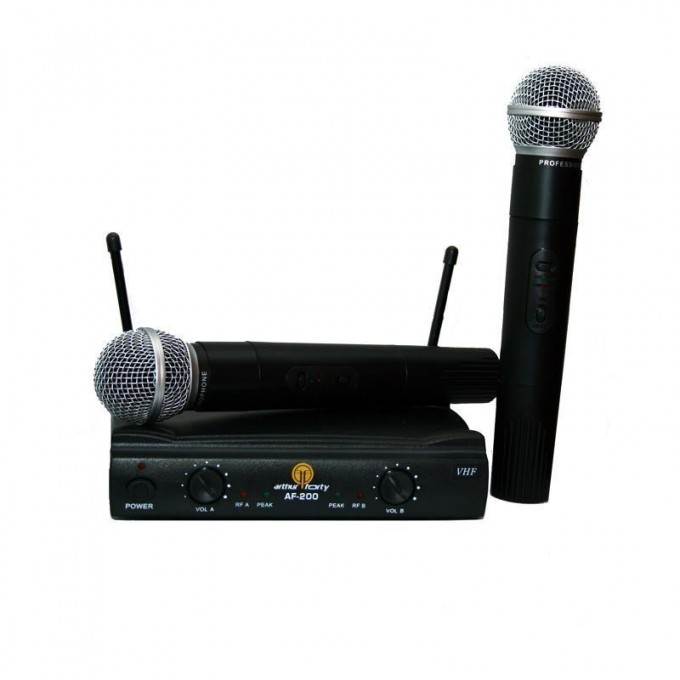 С 2-мя микрофонами ARTHUR FORTY AF-200 05826